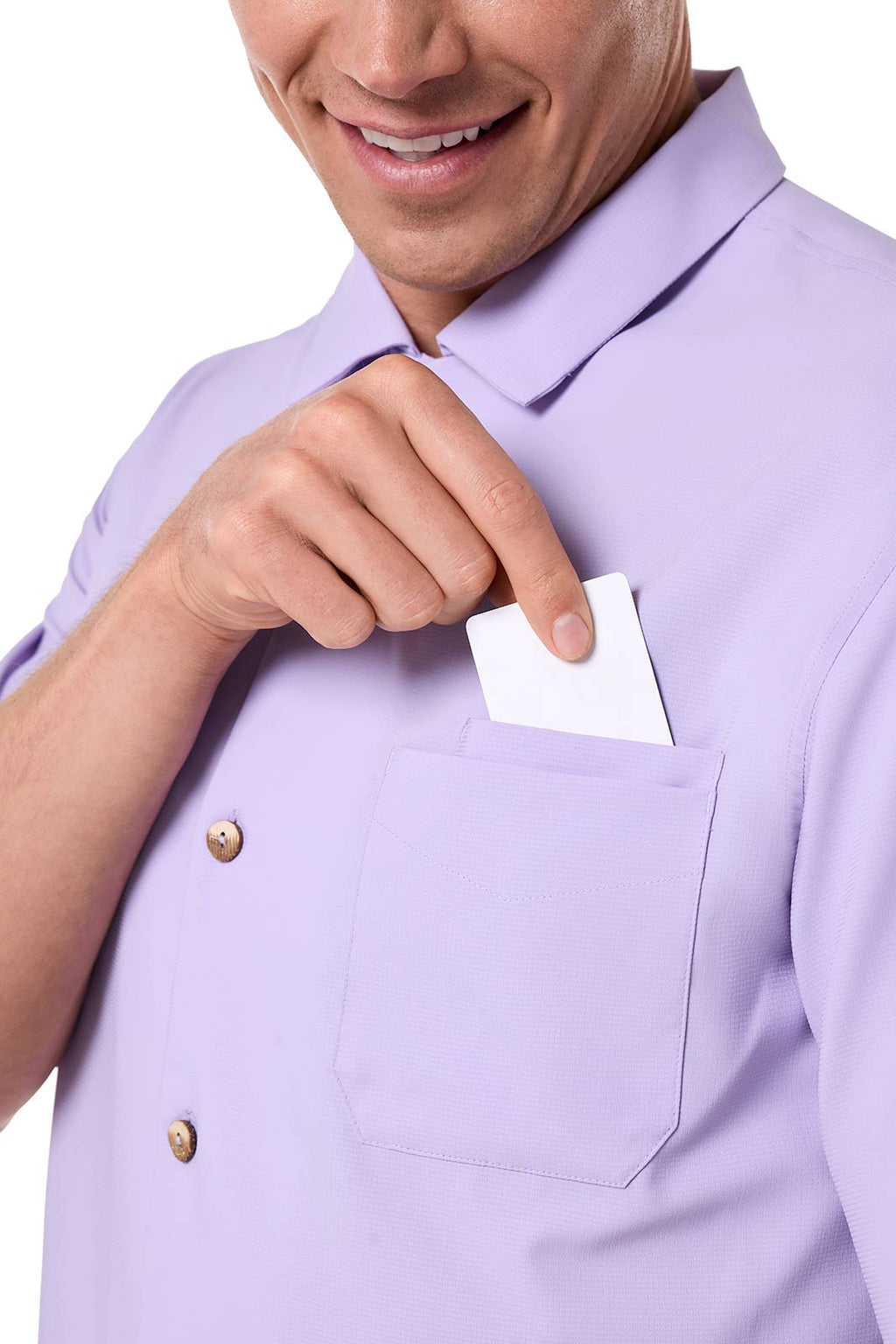 Men's Safari Camp Shirt | Lavendula